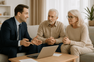 Reverse mortgage advisor assisting Texas homeowners