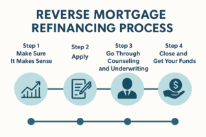 Refinancing paperwork for reverse mortgage loan refinancing