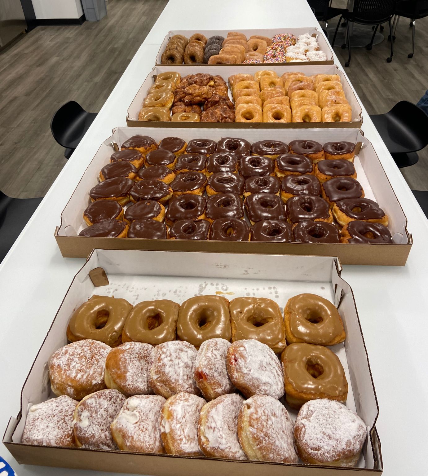 Donut Friday tradition