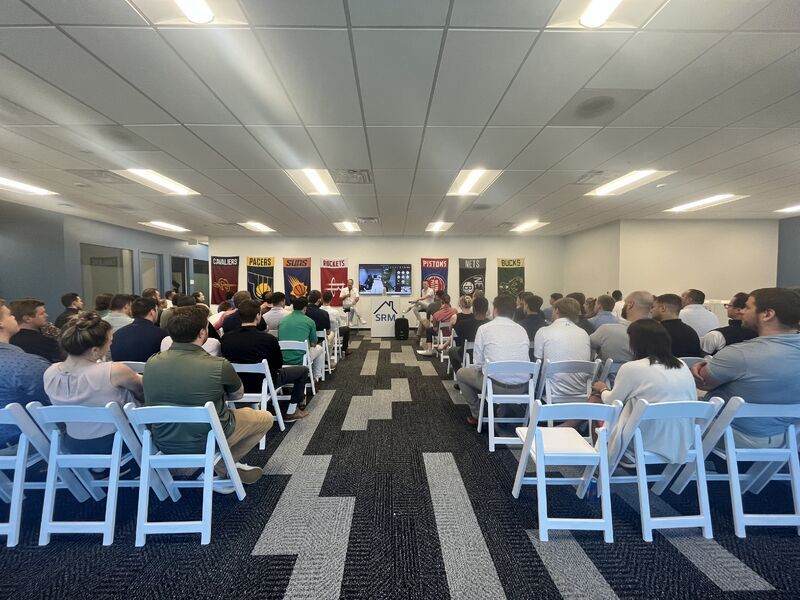 Team huddle and mentorship