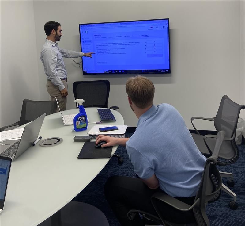 Professional training session